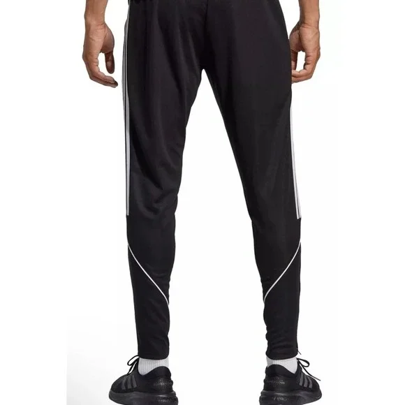 Adidas Pants Mens 2XL XXL Tiro 23 24 League Black White Jogger Soccer Training - Picture 4 of 14